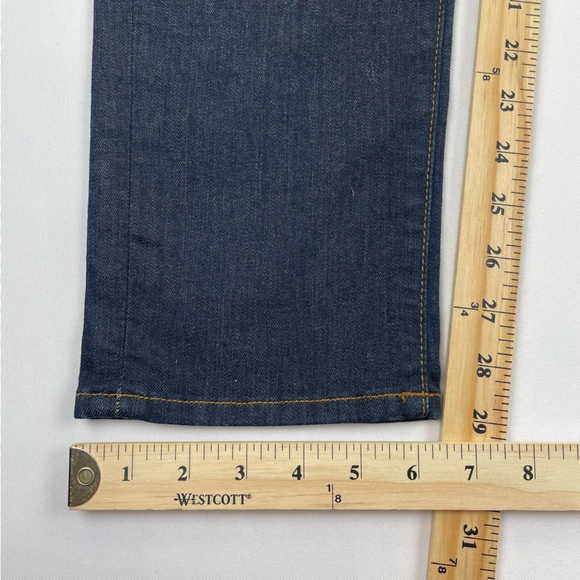 Lucky Brand Jeans Womens 12/31 Charlie Skinny Dark Wash Mid Rise Stretch 34” W - Picture 11 of 11